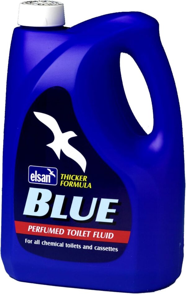 Elsan Blue Toilet Fluid, 4 Litre - BLU04