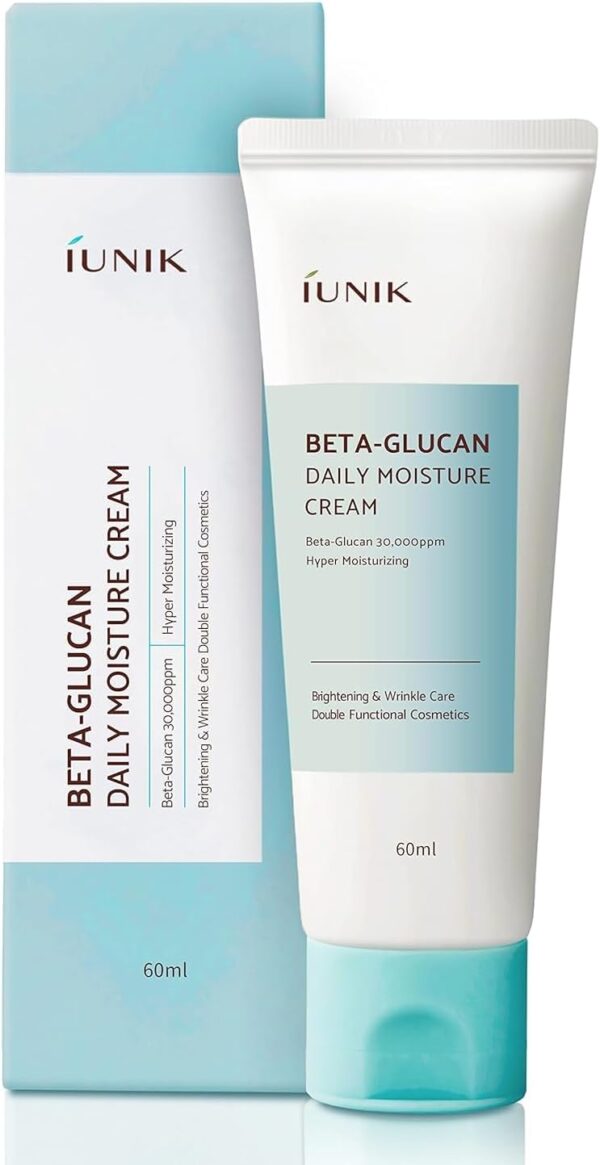 IUNIK Beta-Glucan Daily Moisturizer Cream (60 ml)