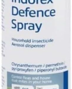 CD Indorex Flea & Dust Mite Spray – Dual‑Action Home Flea Control – 200 ml – Kills Fleas, Lice & Dust Mites – Long‑Lasting Protection