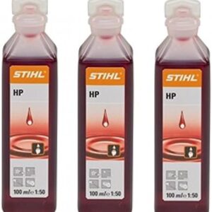 Outdoor Spares Stihl HP 100ml One Shot 2 Stroke Oil Part No.0781 319 8401 Pack of 3