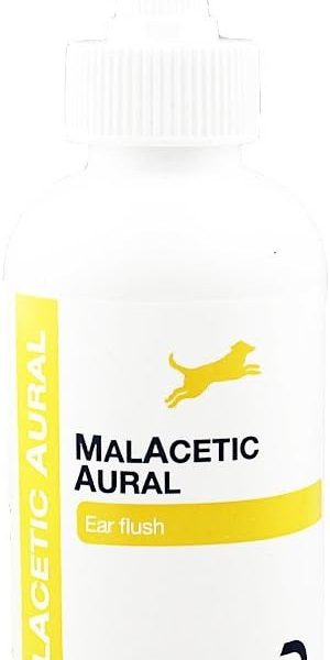 Malacetic Otic Ear Cleaner for Cats and Dogs 118ML