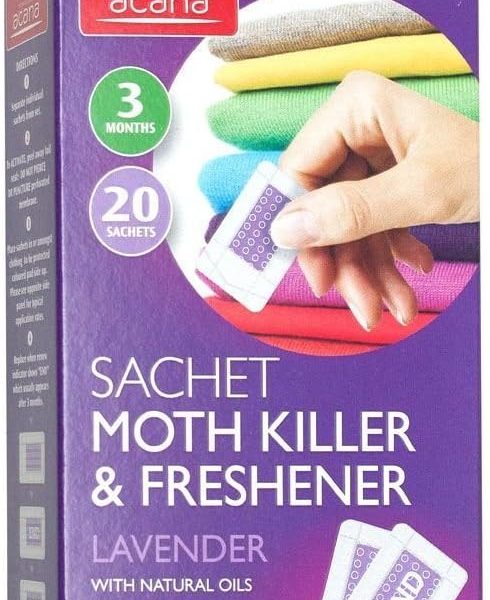 Pack of 40 Acana Moth Killer & Freshener