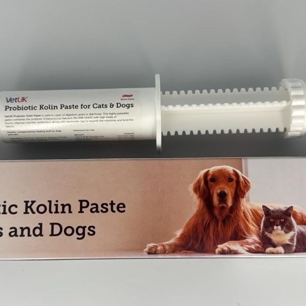 Vetuk Probiotic Kolin Paste for Cats and Dogs (60 ml)