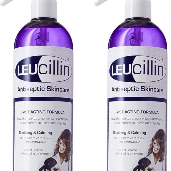 Leucillin Natural Antiseptic Spray, 2 x 500ml